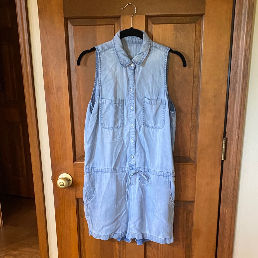 GAP Light Blue Denim Top